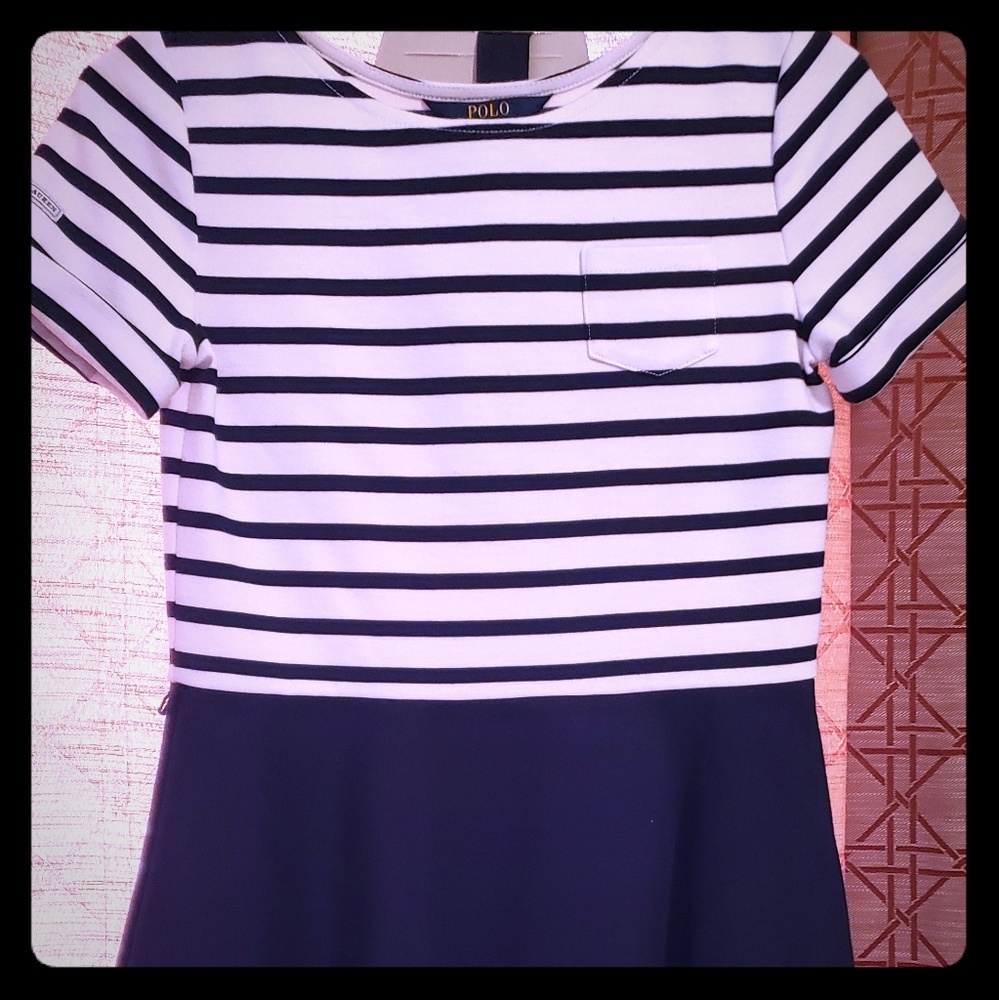 Ralph Lauren Blue/White Dress